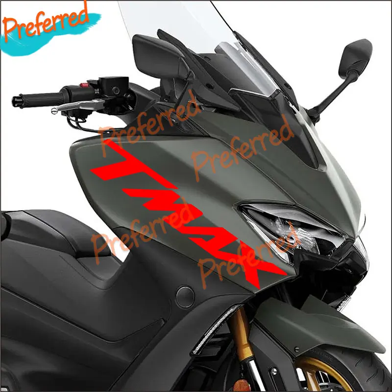 

2x Cut Tmax Logo Logo Car Sticker for Tmax-500-530-560-Tamx530 Car Racing Laptop Motorcycle Helmet Trunk