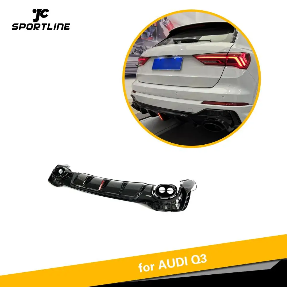 

Диффузор для заднего бампера Audi Q3 Sport 2021 2022