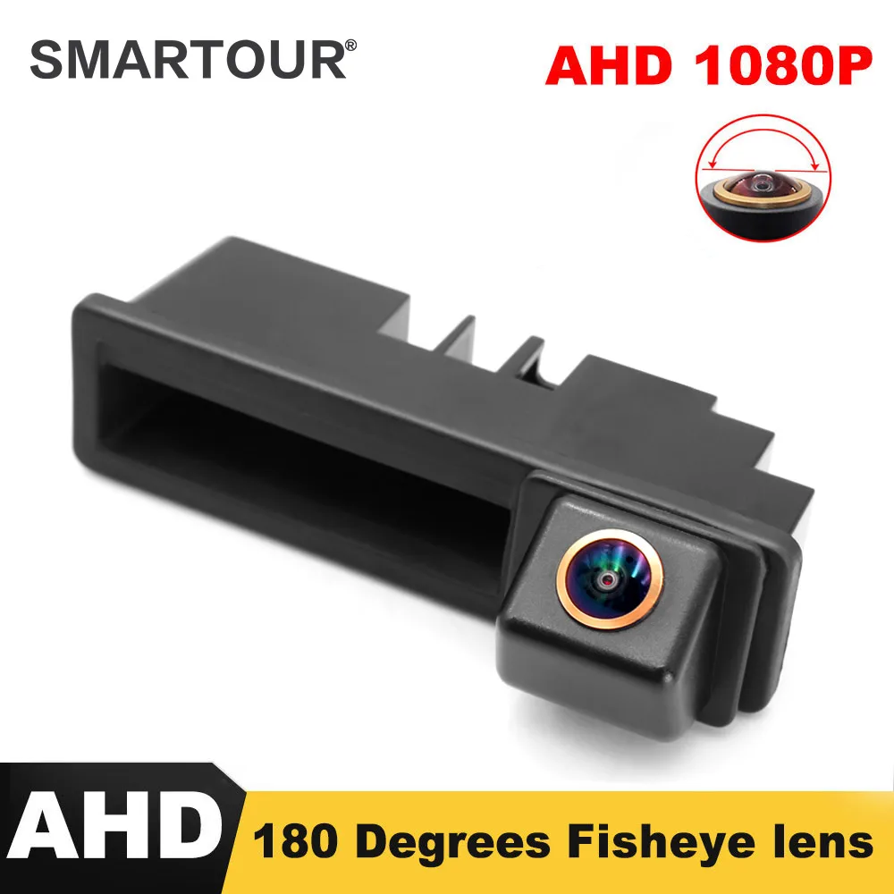 

Золотая 4K AHD 1080P камера заднего вида в ручке багажника для Audi A3 S3 RS3 8P 2003-2013, A4 S4 RS4 B6 B7 2003-2008