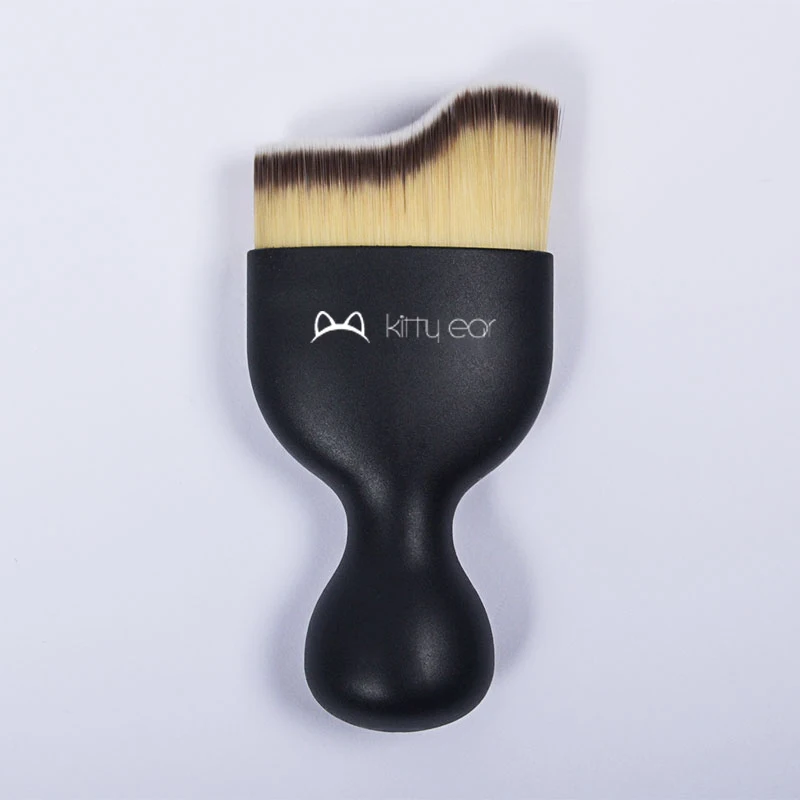 

Arc Shape Curve Makeup Brush Beauty Powder Face Blush Brush Contour Foundation Loose Powder Brush Multifunctional Make Up Tool