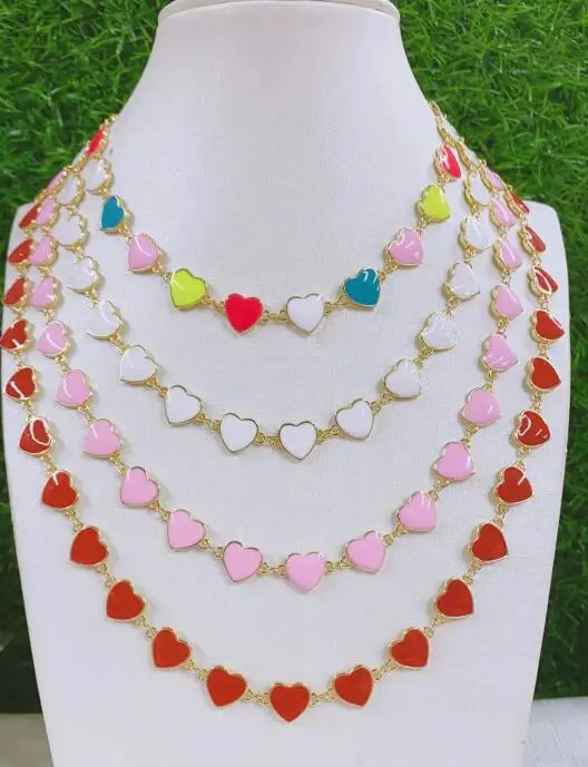 

Женское Ожерелье из меди и латуни с эмалью, 1 шт.