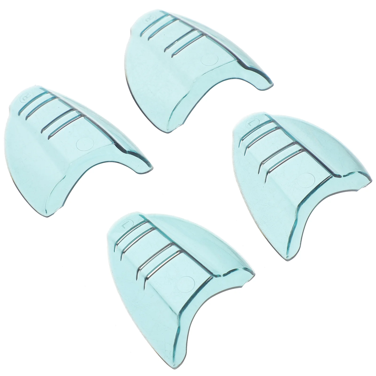 2 пары защитных крыльев для очков боковые щитки прозрачная тяжелая защита