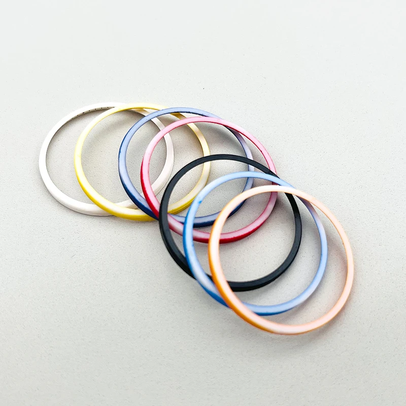 30.5mm Plastic Watch Chapter Rings Inside Diameter 27.5mm Fits Seiko SRPD SKX007 SKX009 SKX011 Watch Case Repair Replace Parts