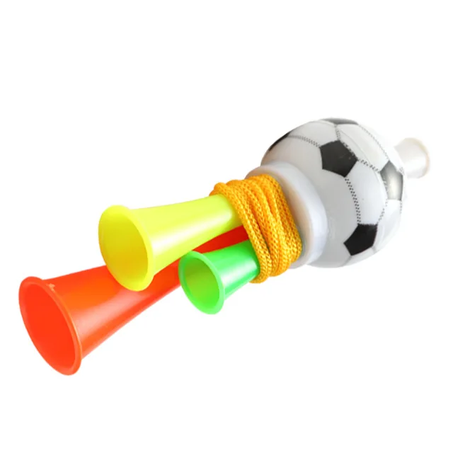 футбольный свисток. дудка болельщика "вувузела" 60 см разборная. шумелки для болельщиков. труба болельщика. труба для футбола.