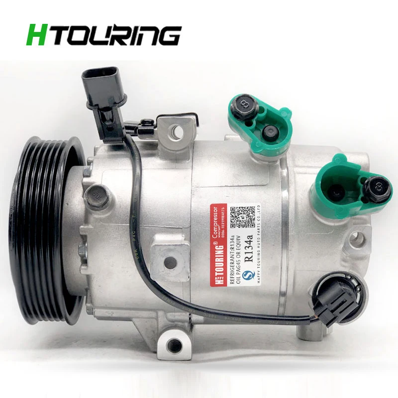 Компрессор кондиционера VS-16 VS16 для Kia Carens IV 2 0 GDI 8FK-351272-341 97701-A4200 97701A4200 8FK351272341 6PK