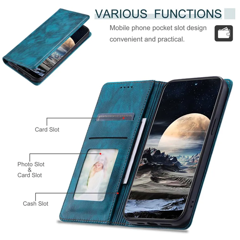 Чехол Realme C35 C31 C30 Магнитный кожаный флип-книжка Funda для OPPO C30S Realmi C25y C21y C 35 31 30 C3 Cover