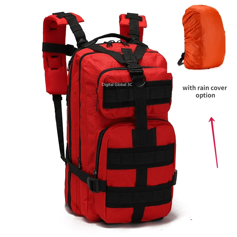Tactical Backpack 30L First Aid Bag Army Backpack Outdoor Backpack Trauma Responder Medical Utility Military Rucksack Travel Bag