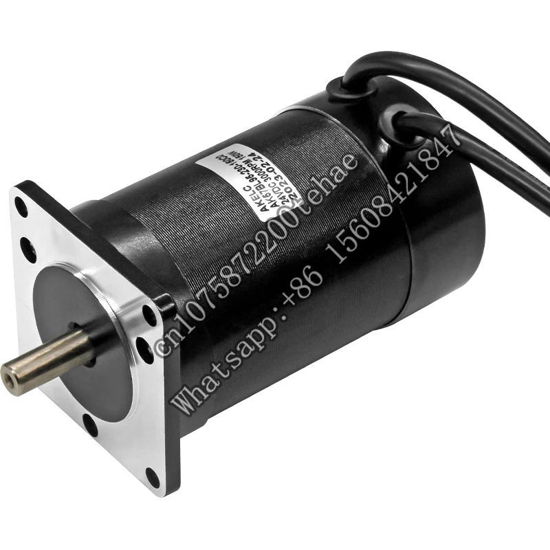 Бесщеточный двигатель постоянного тока серии 57 индукционный бесщеточный двигатель постоянного тока 24V60W100W150W3000 rpm 24V100W двигатель
