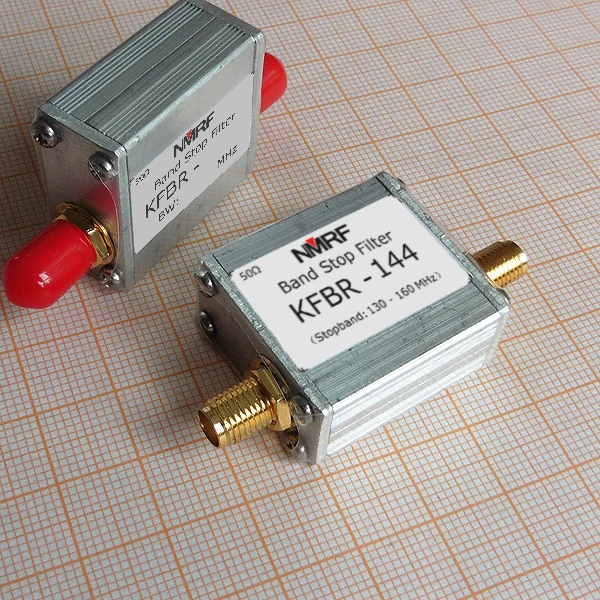 130 ~ 160MHz Band Stop Filter Cut Off 144mhz Ism Signal SMA Interface | Instrument Parts &amp Accessories
