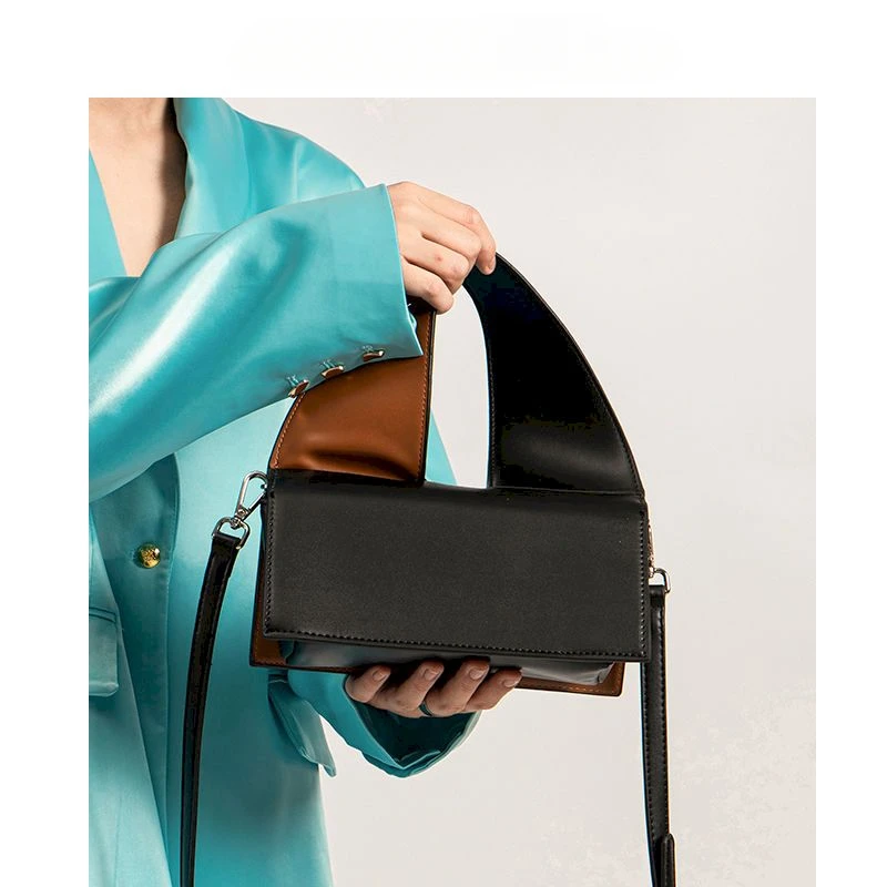 Модные роскошные сумки на плечо для женщин новинка 2024 скрученная сумка с широким