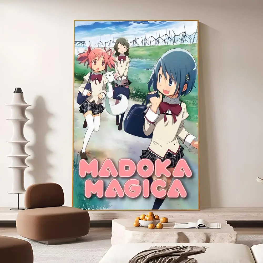 Puella Magi Madoka Magica аниме постер высокого качества цифровая печать на синтезированной
