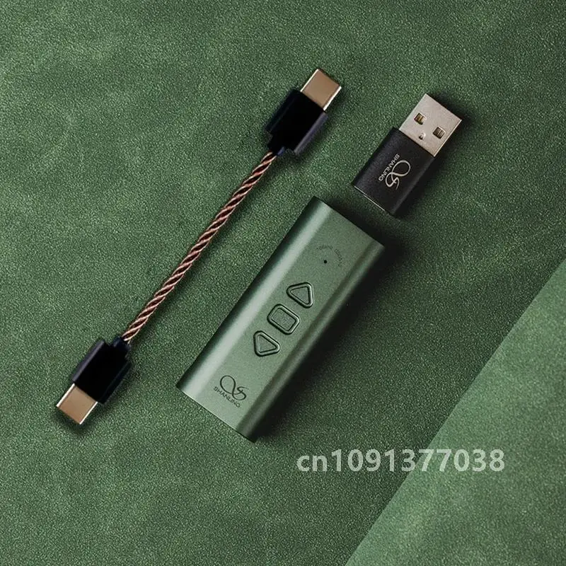 Портативный USB ЦАП AMP AK4493SEQ Line сбалансированным аудиовыходом Type-C до 3 5 мм 4 для