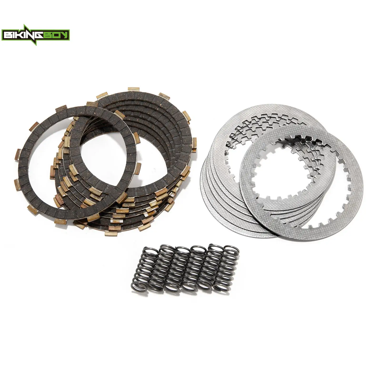 BIKINGBOY для Honda TRX450ER Electric Start 06-09 10 11 12 13 14 TRX450R Kick 04-09 05 07 08 Диски корзины сцепления