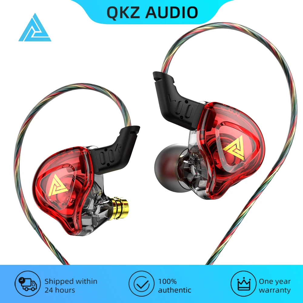 

Origin QKZ AK6 DMX In Ear Earphones HIFI Bass Earbuds Headphones Sport Monitor Noice Cancelling Common Headset Gaming Earphone