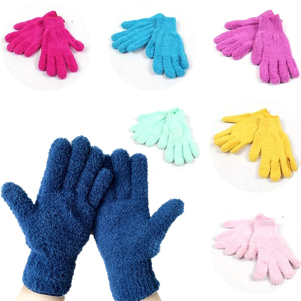 

Унисекс, взрослые, плюшевые, коралловые перчатки, зимние, теплые, Утолщенные, с пальцами, ветрозащитные, уличные перчатки, защитные аксессуа...