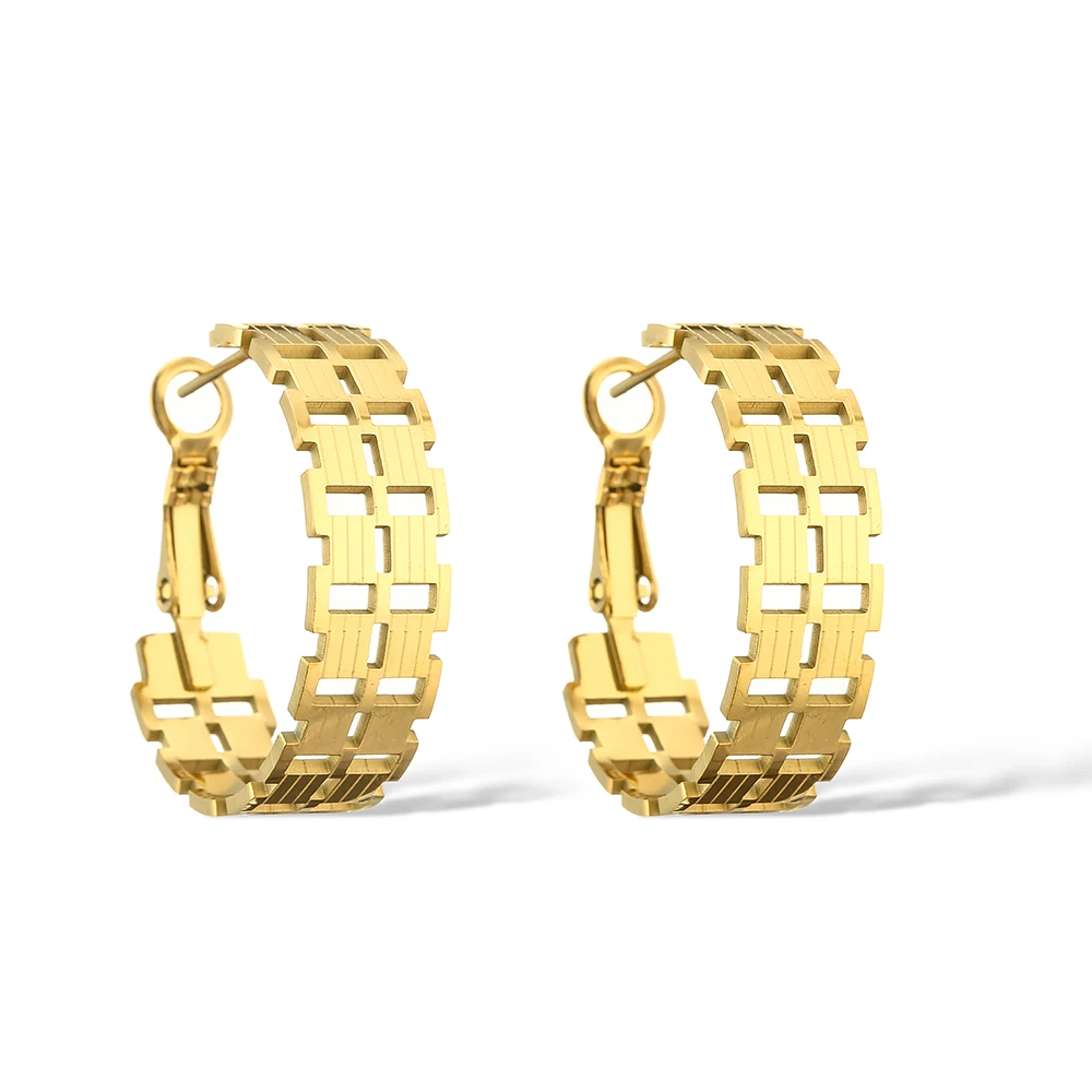 Горячая Распродажа стильные серьги из нержавеющей стали 316L для женщин изящные в