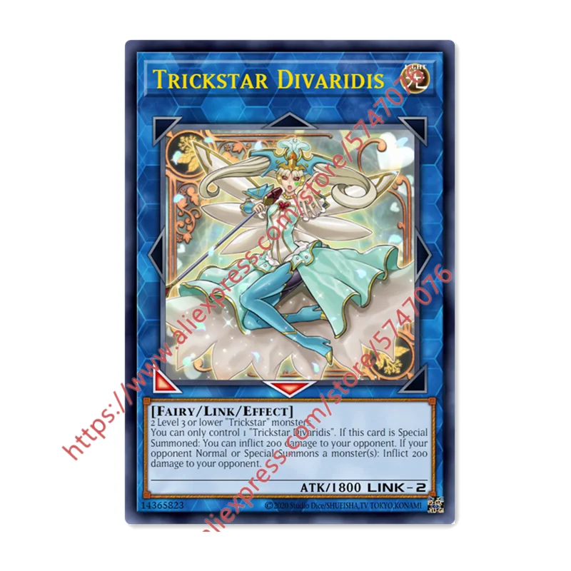 

Yu Gi Oh Trickstar Divaridis SR Japanese English DIY Toys Hobbies Hobby Collectibles Game Collection Anime Cards