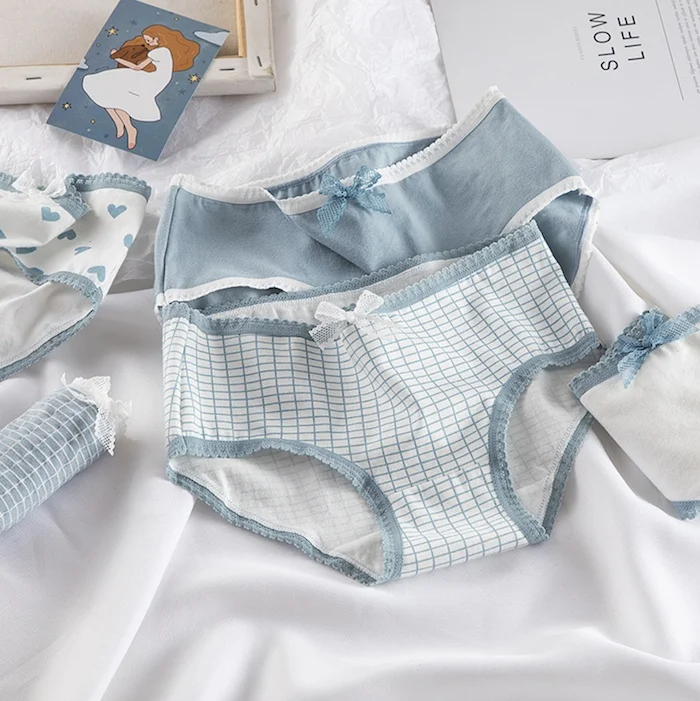 

Женские хлопковые трусики CIFbuy, нижнее белье, женское нижнее белье, женские хлопковые дышащие трусы со средней талией и промежностью