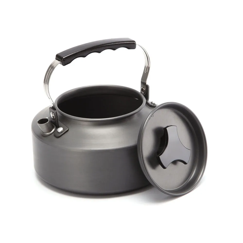 

1.1L Outdoor Mini Boil Water Kettle Camping Hiking Picnic Teakettle Travel Teapot Ultra Light Aluminum Alloy Coffee Pot Cookware