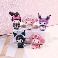 kawaii %d0%b0%d0%bd%d0%b8%d0%bc%d0%b5 sanrio figure melody anime kuromi action figures collection model cartoon ornament kids toys for kids girls gifts
