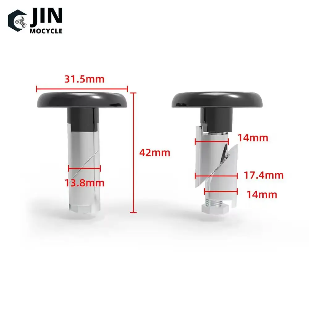 Наконечник руля ручки концы крышка штекер ползунок для Husqvarna TC TE FC FE 85 125 250 300 350 400