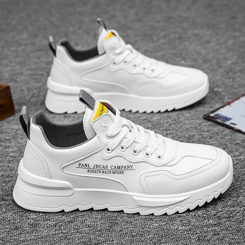 

Running Shoes Breathable Men's Sneakers Shoes Air Cushion Outdoor Leisure Sports Shoes Platform Casual Lace-Up Shoes