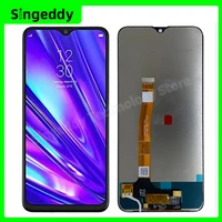 for oppo realme 5 pro rmx1971 lcd display touch panel screen sensor assembly complete replacement repair parts with frame 6 3