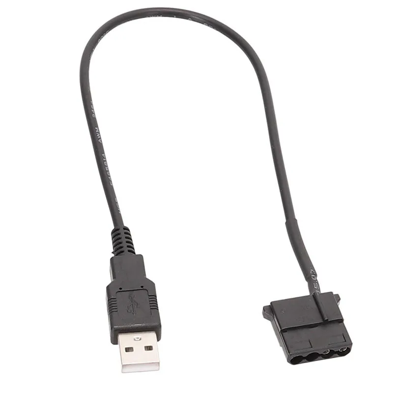 

1 шт./упаковка, USB на 4 контакта, 5 В, Molex для ПК