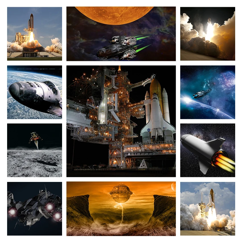 

3d пазл самолет ракета для взрослых Обучающие игрушки детская головоломка головоломки