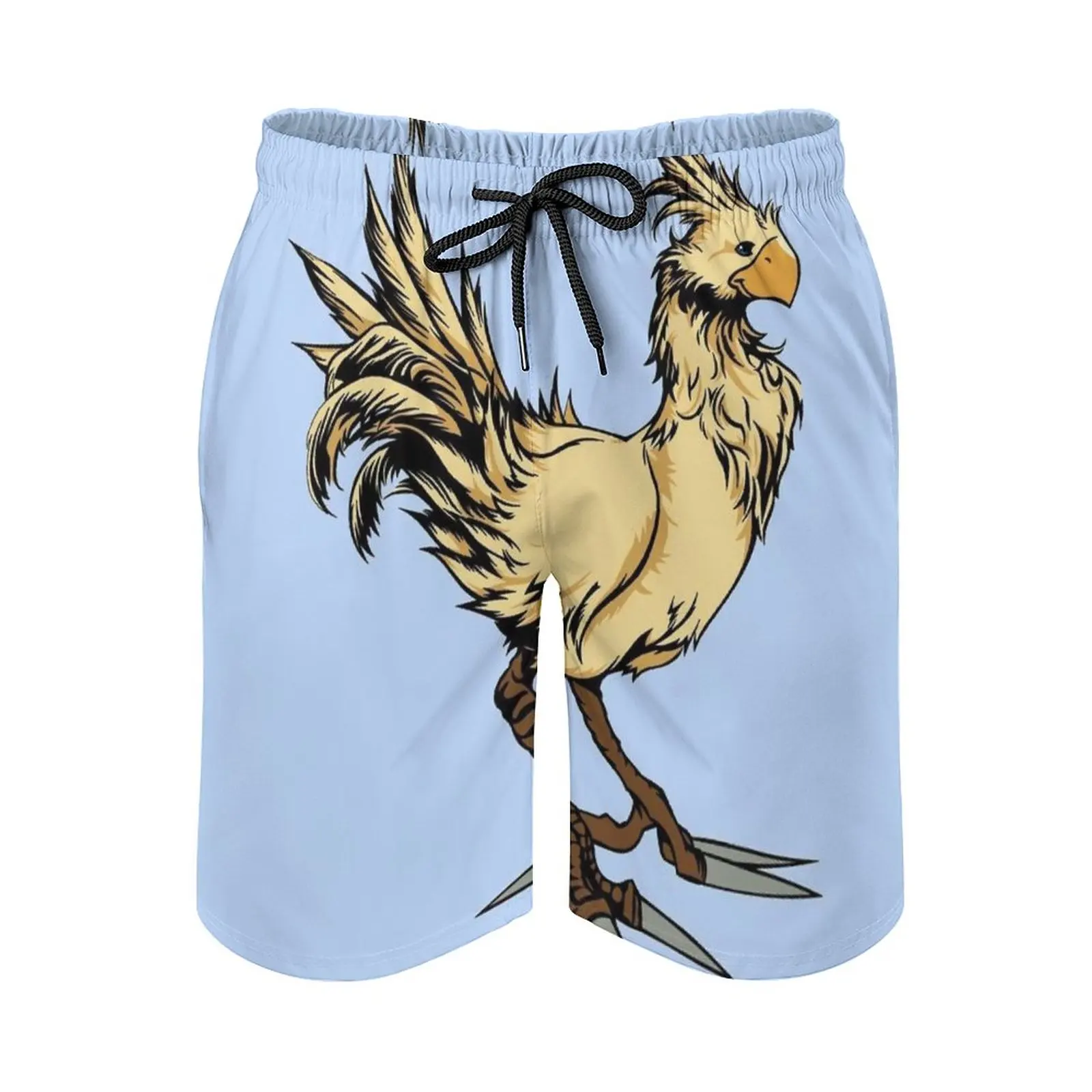 

Chocobo Men'S Sport Running Beach Shorts Trunk Pants With Mesh Lining Trunks Shorts Chocobo Final Fantasy Final Fantasy Anime