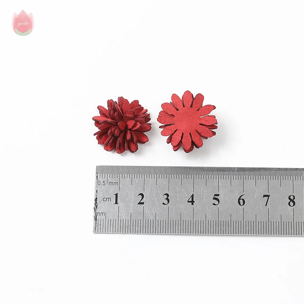 Фланелевая мини-ткань 2 см с маргаритками искусственный цветок головной убор для