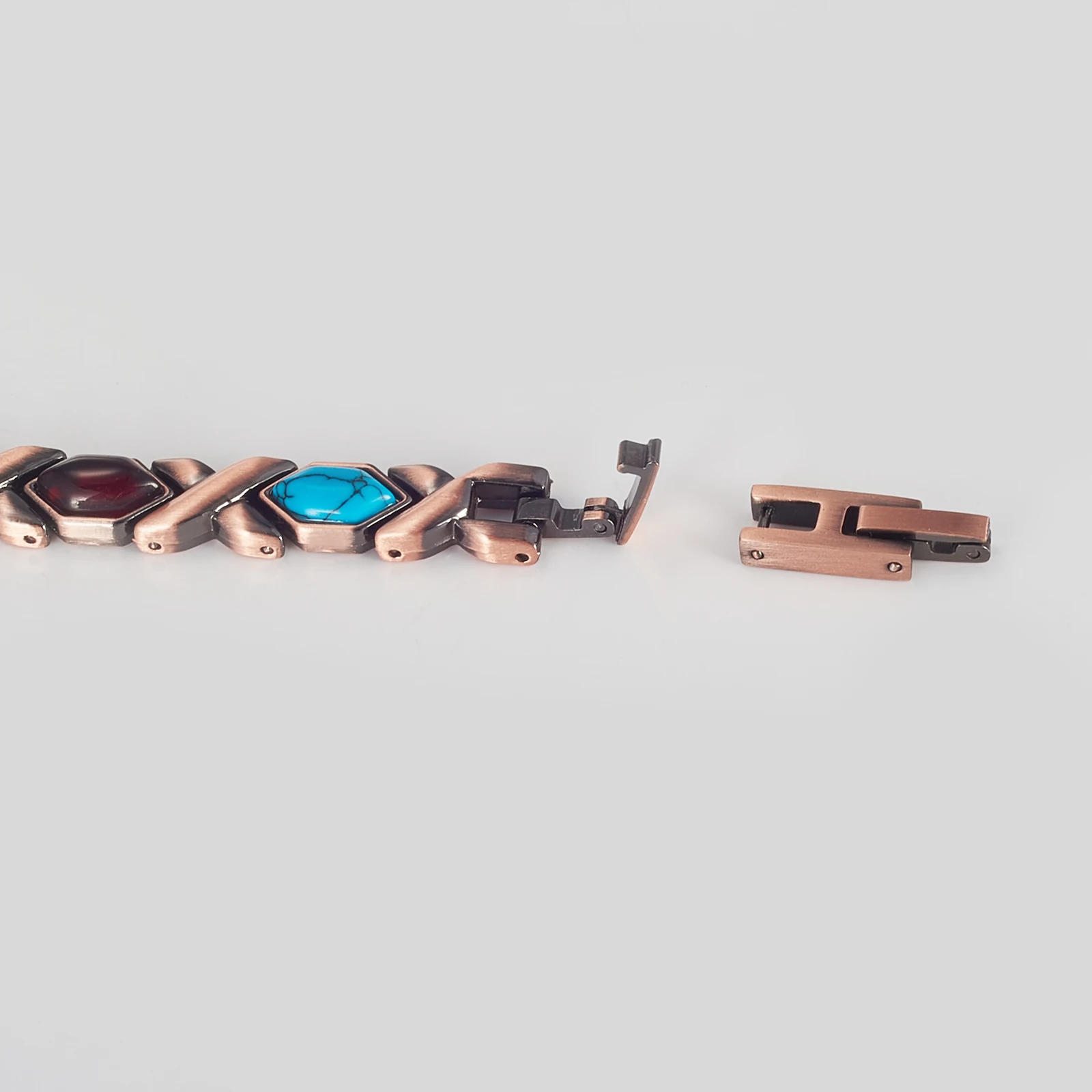 Медный магнитный браслет Wollet для женщин и мужчин бирюзовые браслеты с магнитом