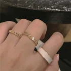 Кольцо женское скрученное из 3 частей, серебристого цвета