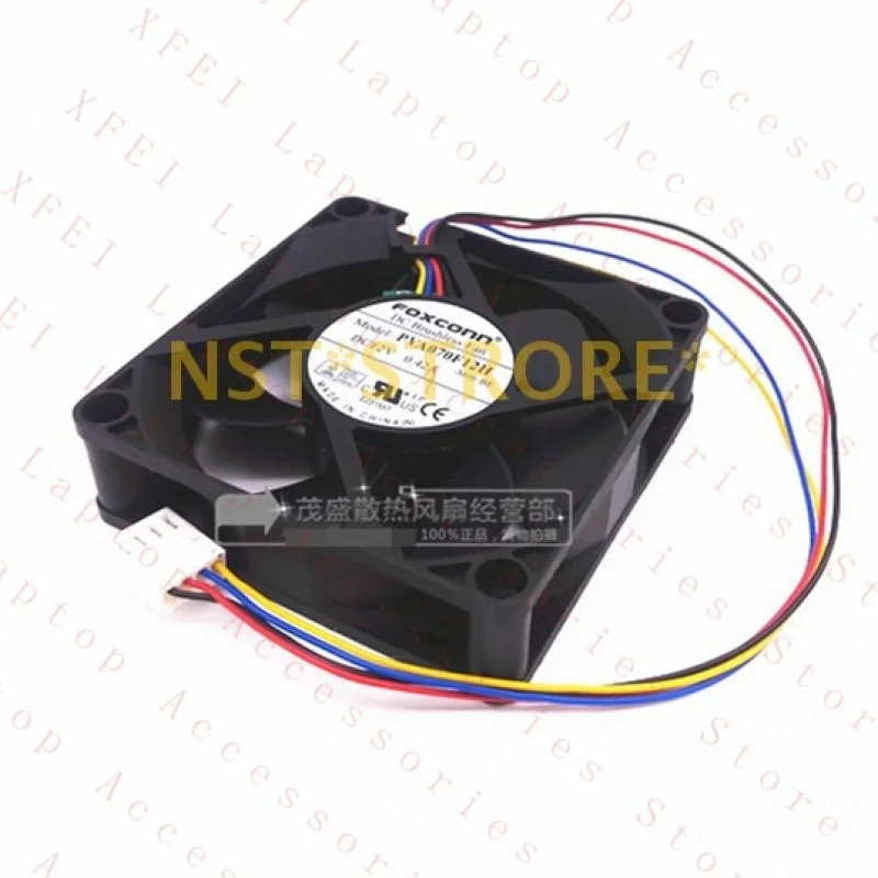 Новый вентилятор для ЦП FOXCONN PVA070F12H 12V 0.42A 7CM 7020, 4-проводной, с ШИМ-управлением, 1 шт. (art.: 3920d8bfa4e0d) - 3920d8bfa4e0d