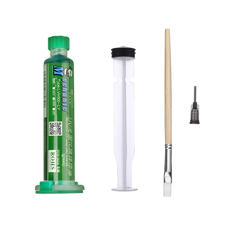 

Маска для пайки MECHANIC 4 в 1 с чернилами, зелеными/синими/черными/красными/желтыми/белыми маслами для сварки, инструменты для ремонта печатных плат BGA, предотвращают КОРРОЗИОННОЕ ударное воздействие