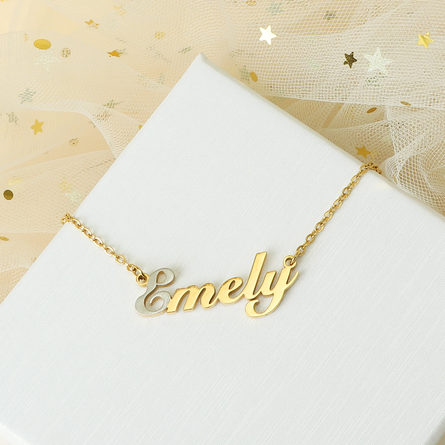 Ожерелье в стиле хип-хоп с именем на заказ модное ожерелье-цепочка рок