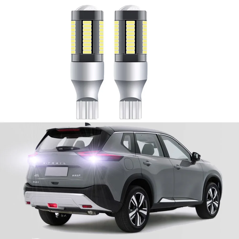 

2 шт. для Nissan X-trail XTrail T32 T33 2014-2019 2020 2021 2022 2023 2024 светодиодная резервная лампа заднего хода Canbus без ошибок