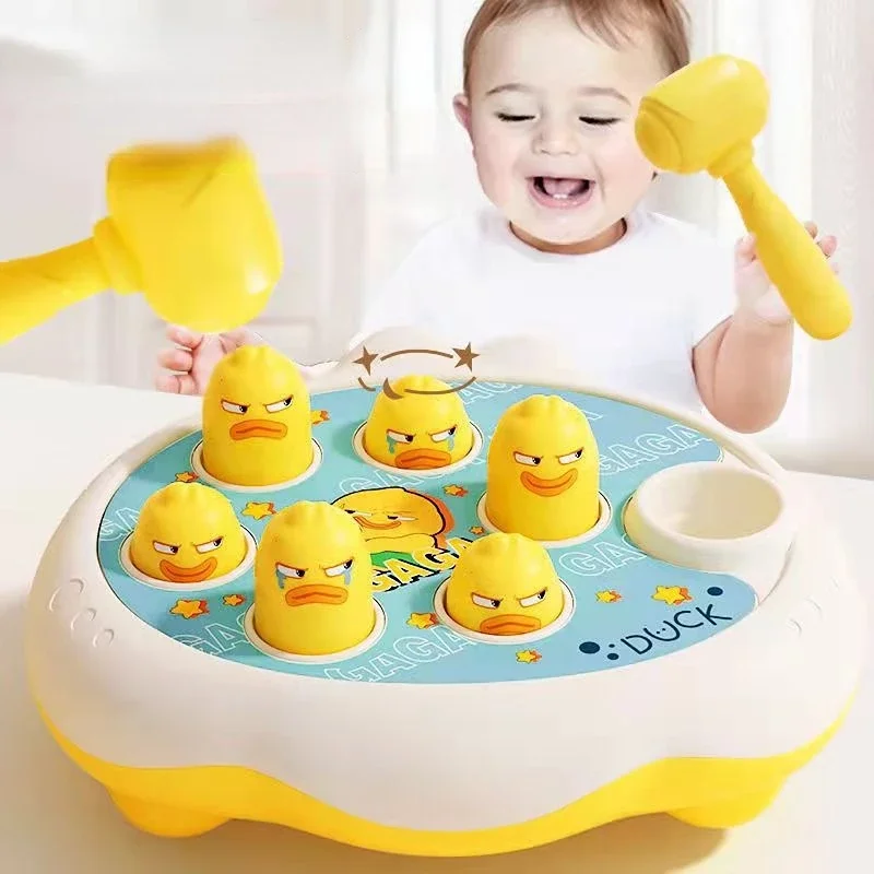 

Kids Electric Education Toys Whack-a-mole Reduce Stress Puzzle Toy Hit Hammering Game Parent-child Interaction Children’s Gift