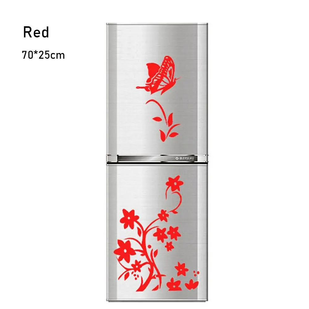 

ПВХ наклейка на стену бабочка и цветы