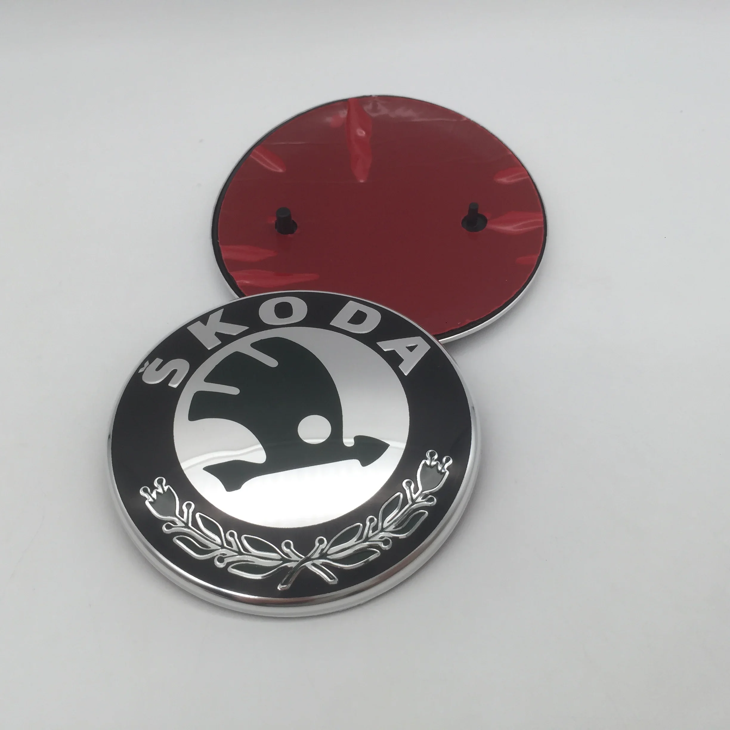 

1 шт. 3D 88 мм 79 мм для SKODA, передняя решетка автомобиля, головка капота, эмблема, задний хвостовой бампер, наклейка на багажник, значок, аксессуары для стайлинга