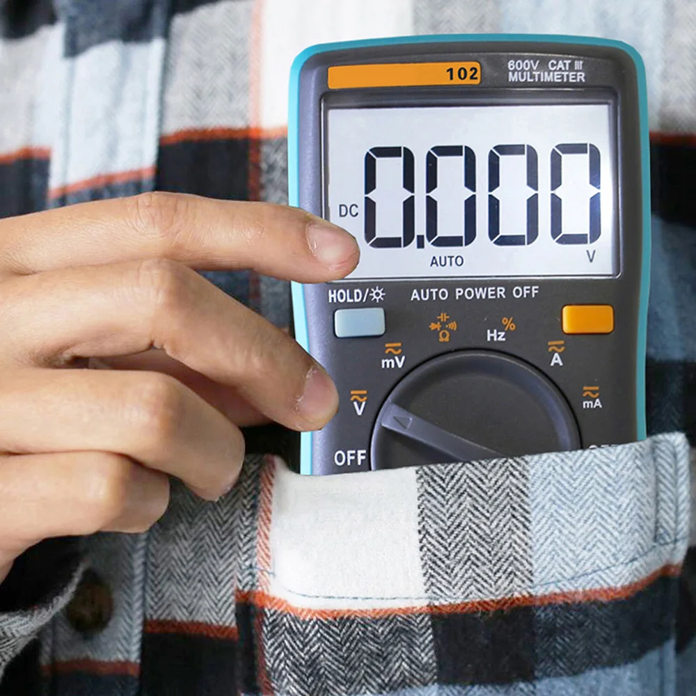 тестер мультиметр цифровой Мультиметр RICHMETERS RM101/RM102 Цифровой Измеритель