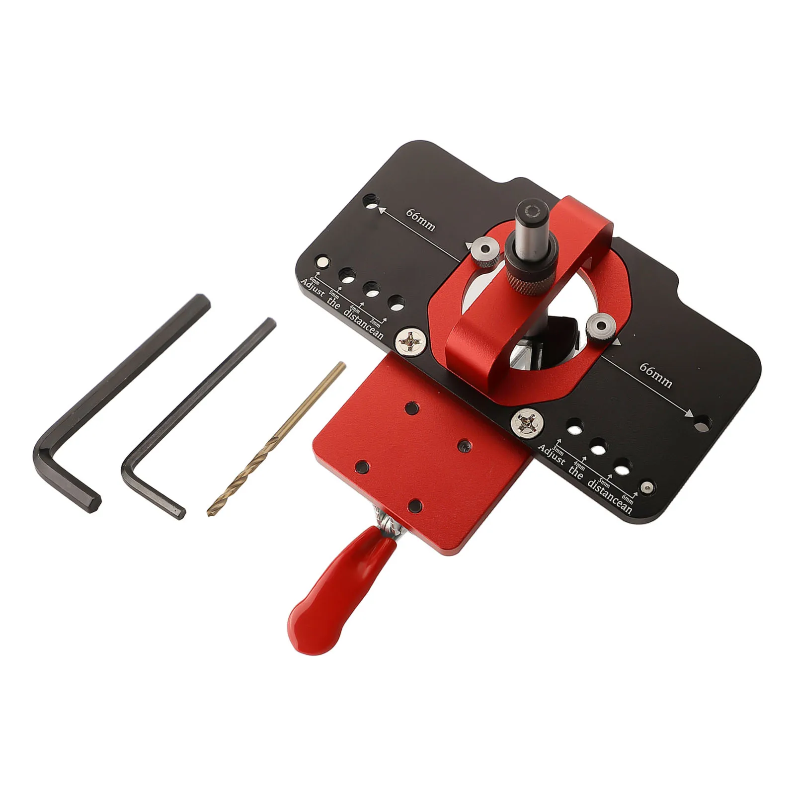 Эффективный локатор направляющих для шарниров диаметром 35 мм точного сверления