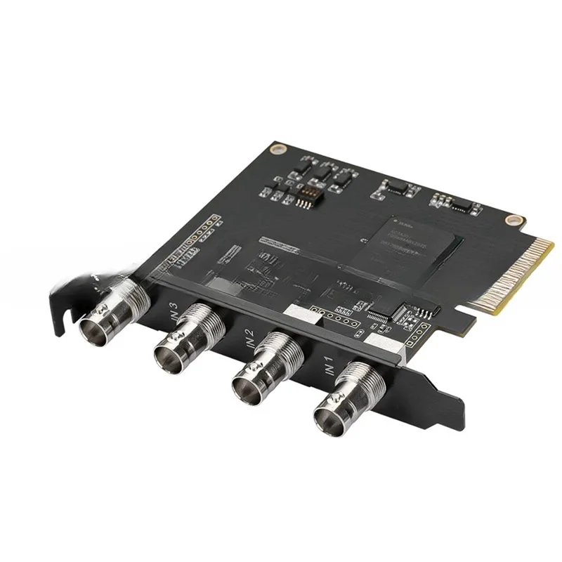 

4-Way SDI Video Capture Card HD 1080P 60 Video Conference Director Pcie Built-In Live Capture