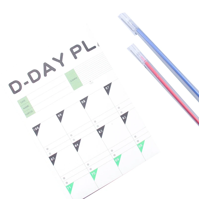 2022 настенный календарь планировщик на год ежедневный план бумага с листами