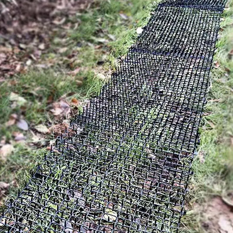 

2/4M Garden Cat Scat Mats Anti Dogs Repellent Mat Prickle Digging Climbing Dog Keep Spike Away Net Cat Fence Strips Cat F6H8