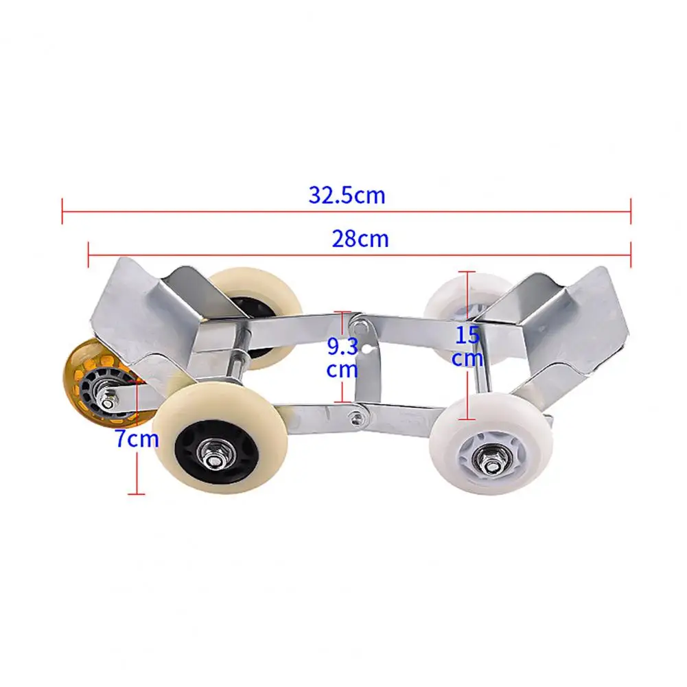 Motorcycle Trailer Foldable Moving Car Trailer Assisting The Emergency Electric Car Booster Load-bearing Tire Booster Accessorie images - 6