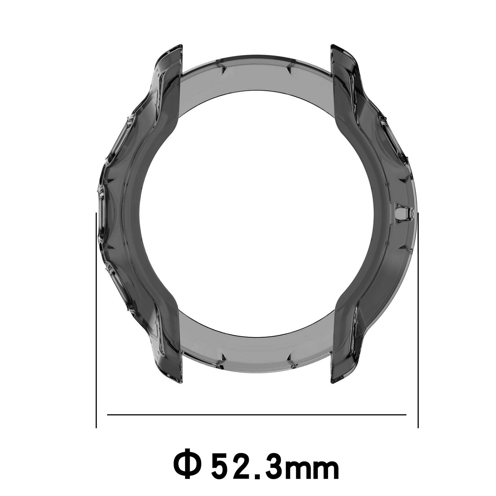 Чехол из ТПУ защитный чехол с защитой от царапин для смарт-часов Suunto7 Suunto 7 |