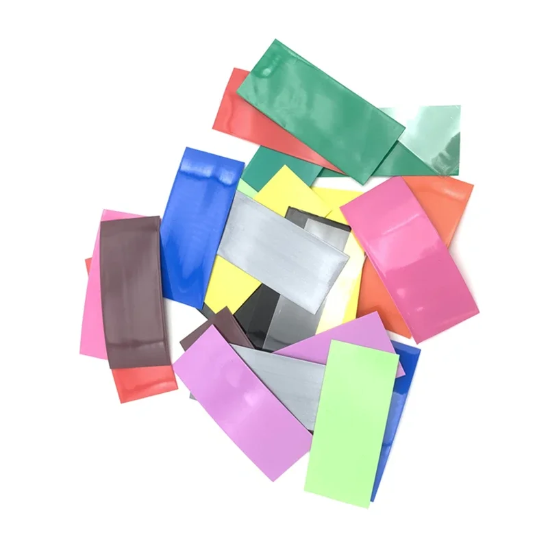 20 ~ 200 шт. ПВХ термоусадочная трубка 18650 Lipo аккумуляторная пленка предварительно