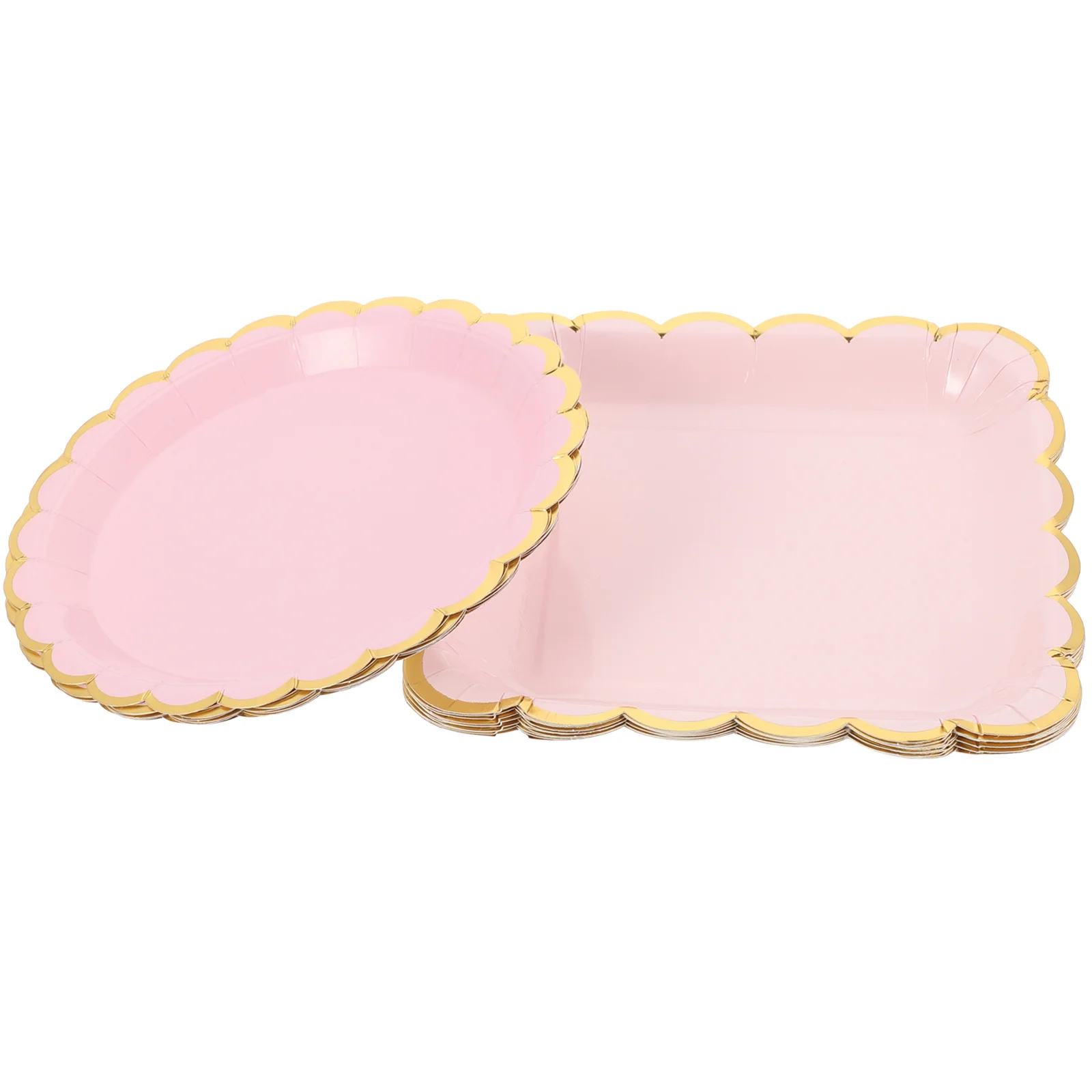 

20Pcs Paper Plates Thick Salad Plates Dinnerware Party Dinnerware Party Plates for Home Kitchen Party