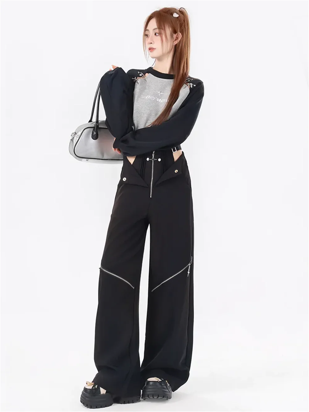 Брюки-карго Y2k женские